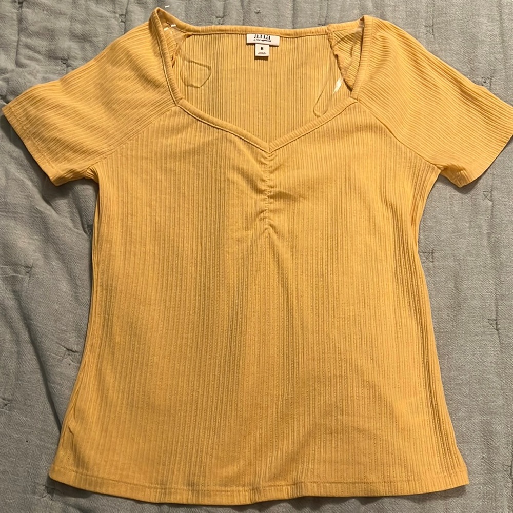 Yellow shirt